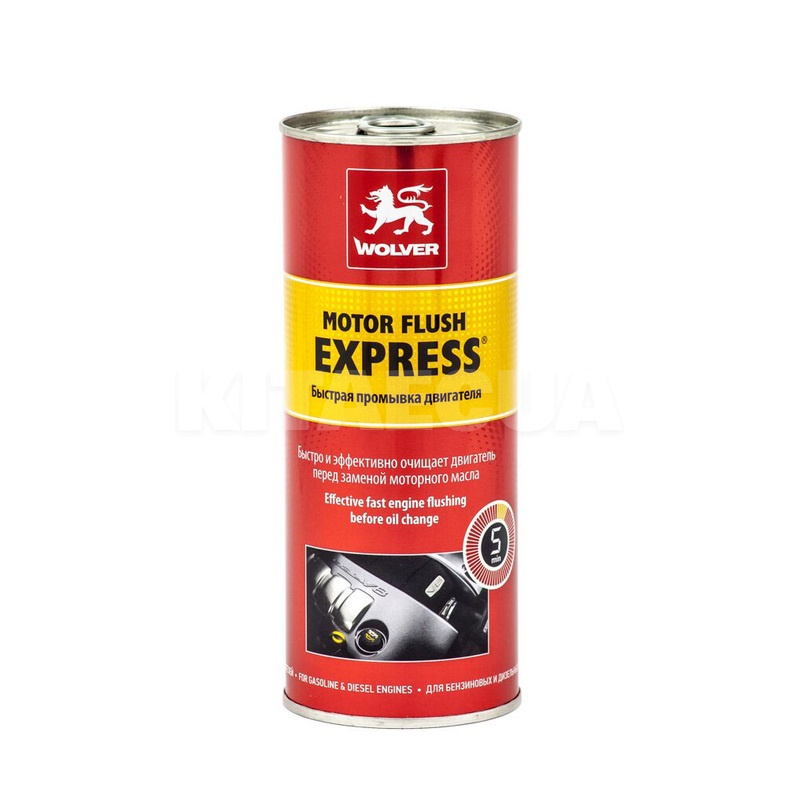 Промывка двигателя Motor Flush Express 350мл WOLVER (4260360940521)