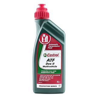 Масло трансмісійне синтетичне 1л (в ГУР) ATF Dex II Multivehicle CASTROL