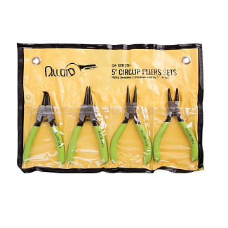 Набор съемников стопорных колец 4 предмета Alloid