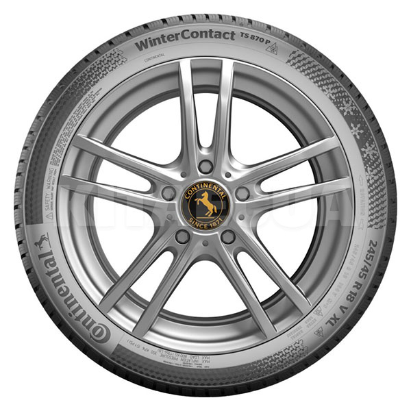 Шина зимова 255/50R19 107T XL FR WinterContact TS 870P CONTINENTAL (1000401042) - 3