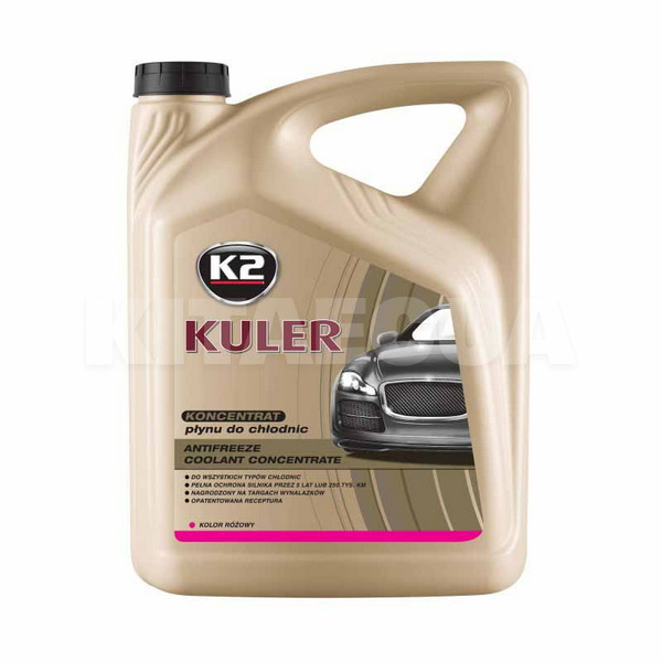 Антифриз-концентрат рожевий 5л G13/G13+ -30°C Kuler Long Life K2 (T215R)