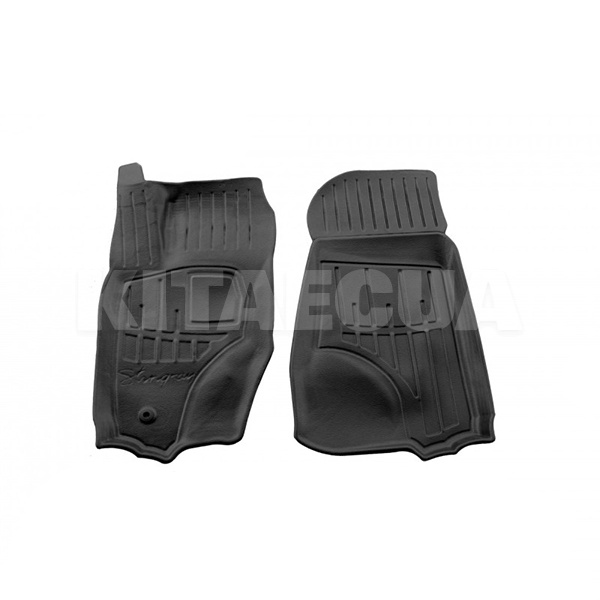 Гумові килимки передні Jeep Grand Cherokee WK (2005-2010) Eyelet кліпси Stingray (5046082)