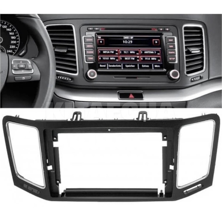 Штатная магнитола CC4L 4+64 Gb 9" Volkswagen Sharan 2012-2018 Teyes (72526) - 3