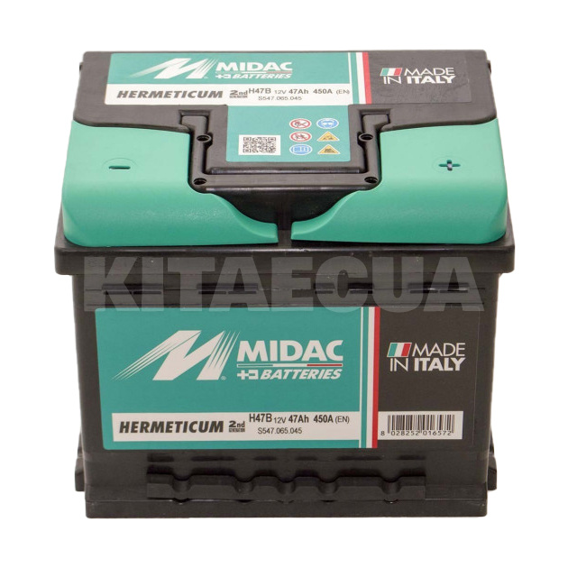 Аккумулятор автомобильный 47Ач 450А "+" справа MIDAC (S547.065.045) - 3
