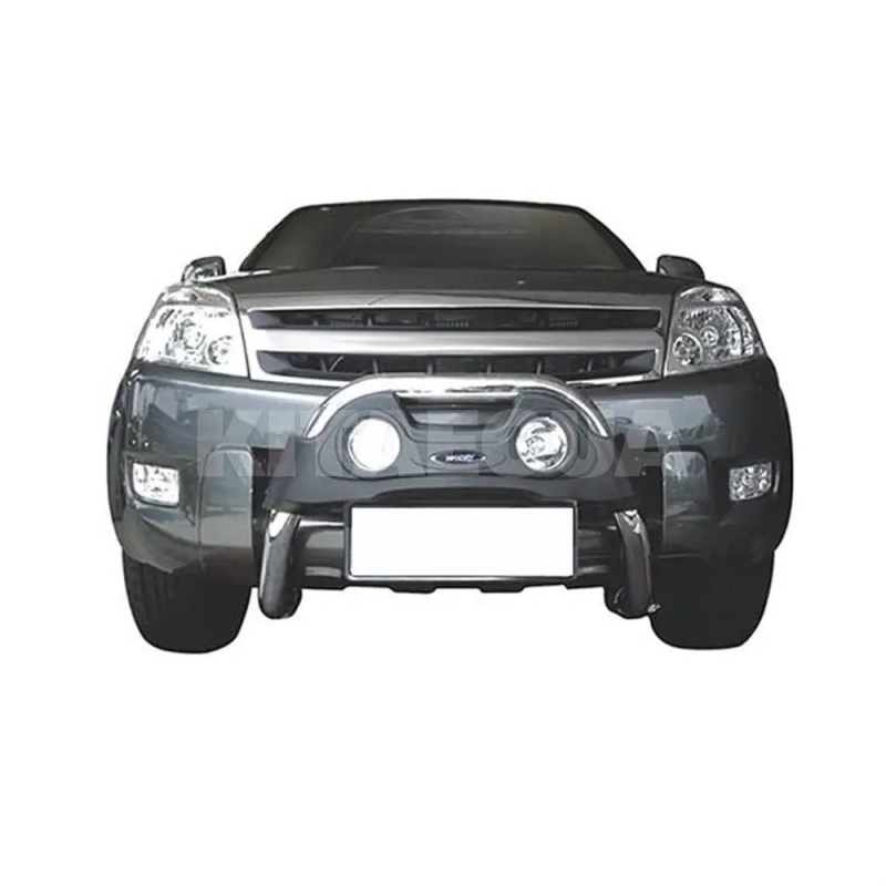 Кенгурятник A240651 Great Wall Hover нержавеющая сталь Libao (angl-bkt-a240651) - 3
