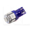 LED лампа для авто T10 W5W 12V синій AllLight (29020300)