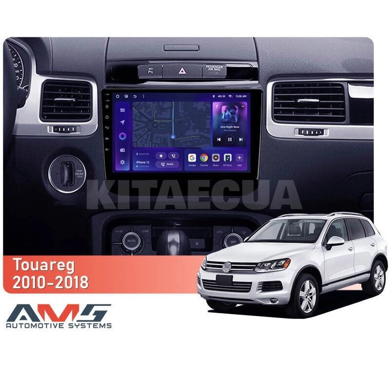 Штатна магнітола MOSS M3 4+32 ГБ 9" Volkswagen Touareg FL 2010-2018 (B) AMS (50765) - 2