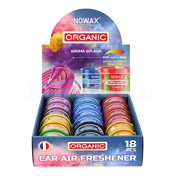 Ароматизатор Organic MIX №1 18 шт. NOWAX (NX00118)