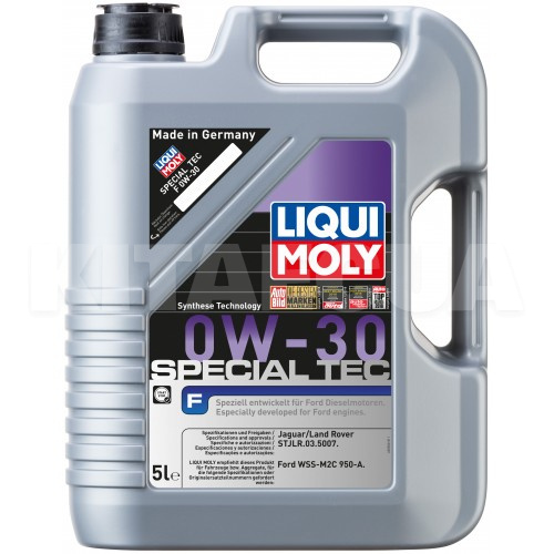 Масло моторное синтетическое 5л 0W-30 Special TEC F LIQUI MOLY (8903)