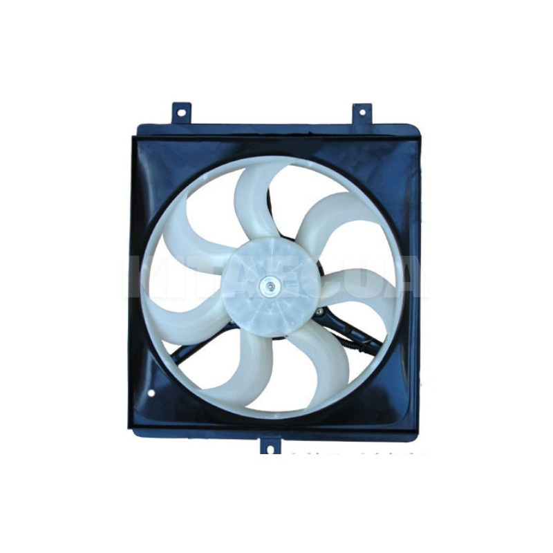 Вентилятор радиатора правый (на 3 крепления) на GEELY MK CROSS (1016003508)
