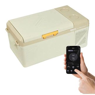 Автомобильный холодильник компрессорный (Bluetooth) 16л BREVIA