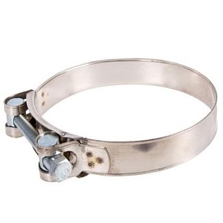 Хомут оцинкованный усиленный GSB W1 80-85 мм М8 VITOL