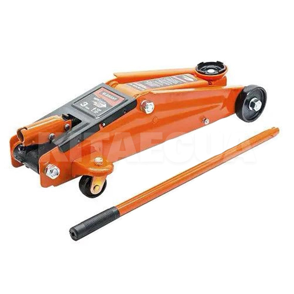 Домкрат гидравлический подкатной до 3т (140мм-430мм) EL 350 008 ELEGANT (109815-ELEGANT) - 2