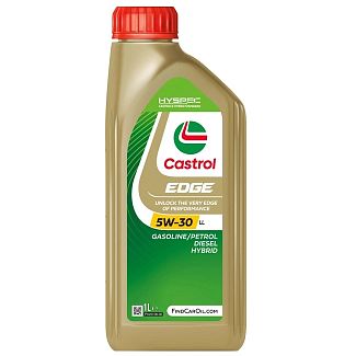 Моторное масло синтетическое 1л 5W-30 LL EDGE CASTROL