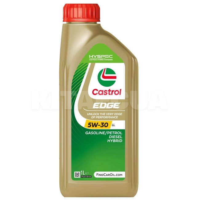 Моторна олія синтетична 1л 5W-30 LL Edge CASTROL (5W30 E 1L)