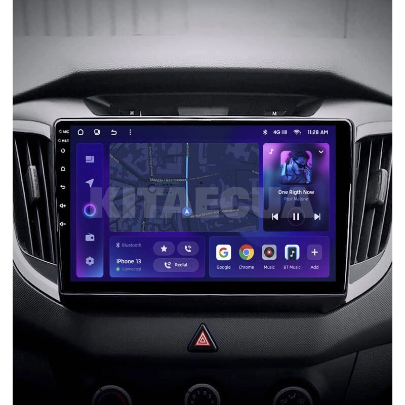 Штатна магнітола MOSS M2 4+32 Gb 10" Hyundai Creta IX25 2015-2019 AMS (49621) - 2