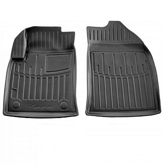 3D килимки передні Ford Fusion (2002-2012) UNV03 кліпси Stingray