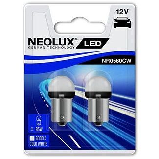 LED лампа для авто P21W 1.2W 6000К (комплект) NEOLUX