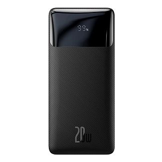 Повербанк Bipow Digital Display 20000mAh 20W черный BASEUS