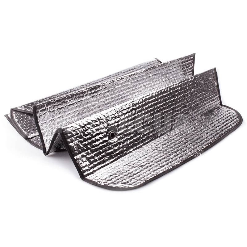 Солнцезащитная шторка на лобовое стекло 150 х 80 см STEEL POWER (SPR 3303)
