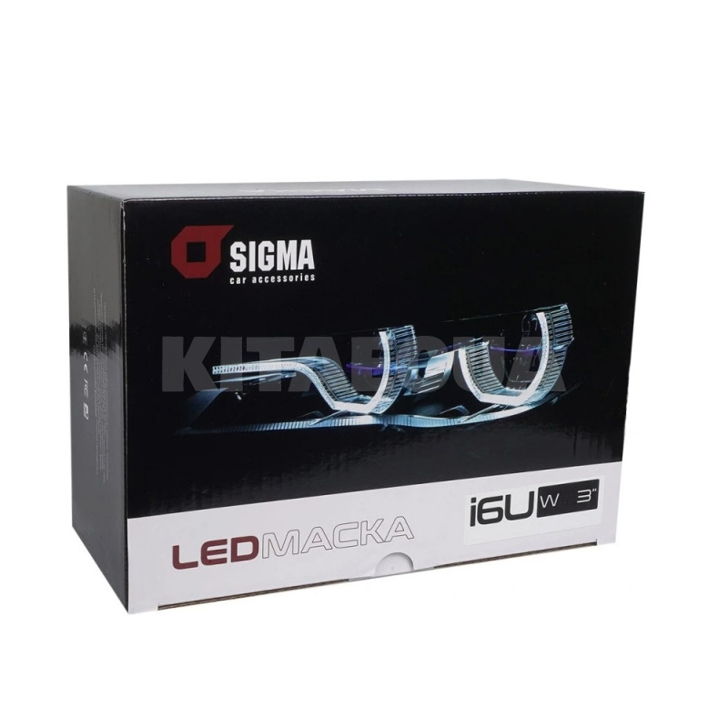 Маски для линз 3" i6U W ангельские глазки SIGMA4car (41679) - 5