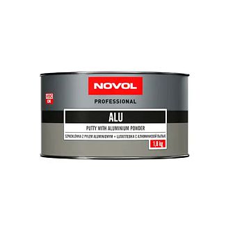 Шпаклевка 1.8кг алюминиевая самовыравнивающаяся темно-серая ALU NOVOL
