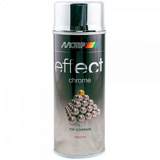 Краска хром 400мл со специальным эффектом Deco Effect MOTIP