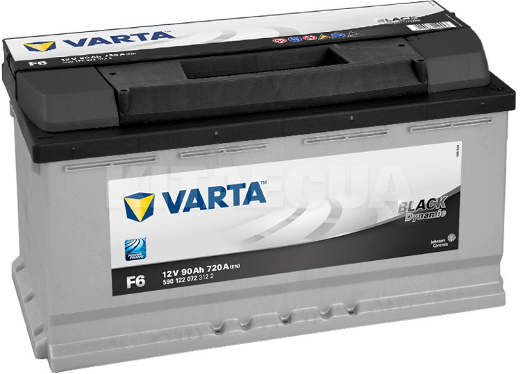 Аккумулятор автомобильный 90Ач 720А "+" справа VARTA (VT 590122BL)