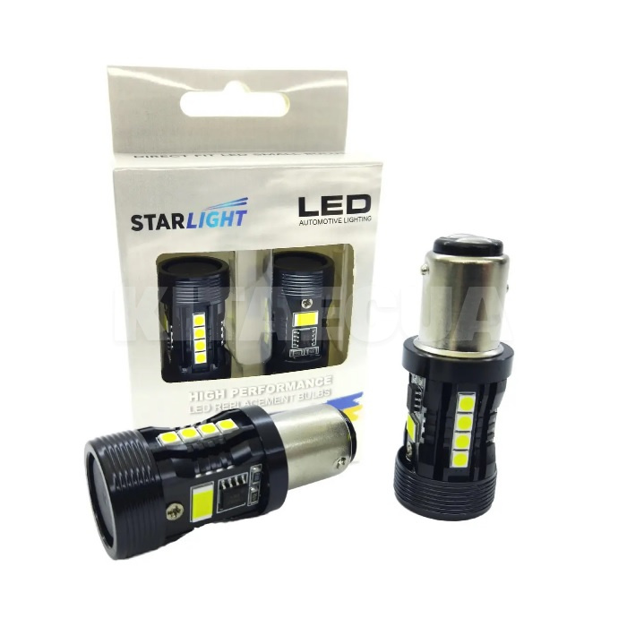 LED лампа для авто SL-CB7 P21/5W 28W 6000K белая (компл.) StarLight (00-00020793)