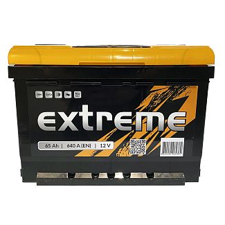 Аккумулятор автомобильный 65Ач 640А "+" слева EXTREME