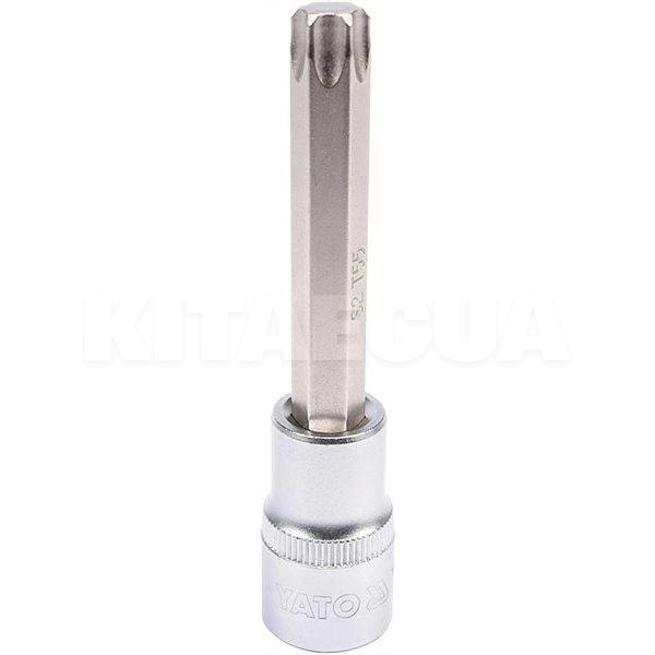 Головка торцевая с насадкой 100 мм 1/2“ Torx T55 YATO (YT-04327)