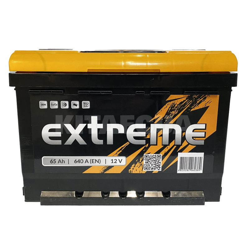 Аккумулятор автомобильный 65Ач 640А "+" слева EXTREME (EXT 6CT-65A(1))