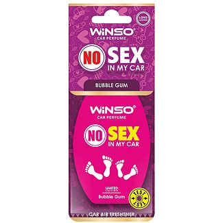 Ароматизатор "жвачка" 6г NO Sex in My Car Bubble gum Winso