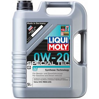 Масло моторное синтетическое 5л 0W-20 Special TEC V LIQUI MOLY