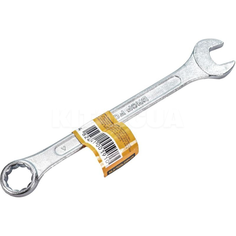 Ключ ріжково-накидний 15 мм 12-гранний стандарт СИЛА (201015) - 2