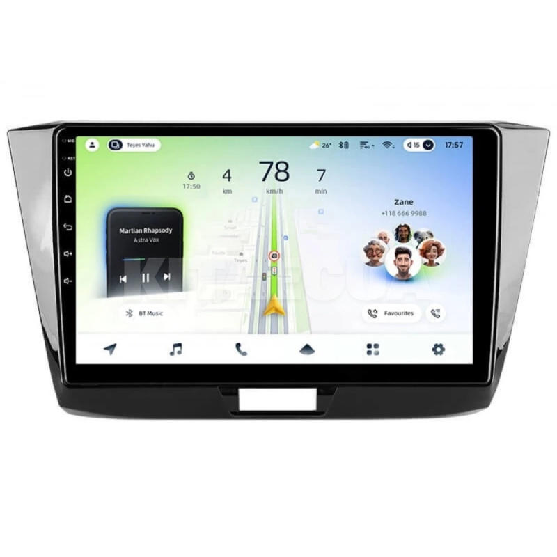 Штатная магнитола CC4L 6+64 Gb 10" Volkswagen Passat B8 2016-2018 Teyes (71492)