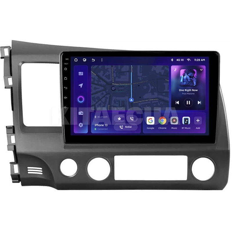 Штатна магнітола MOSS M2 4+32 Gb 10" Honda Civic 8 FK 2005-2012 AMS (49613)