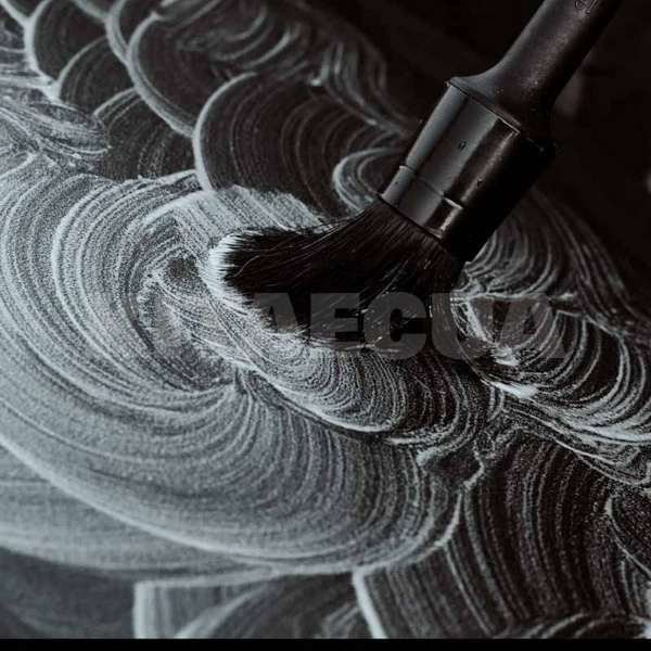 Щетка ручная для детейлинга черная Detailing Brush K2 (M315) - 4