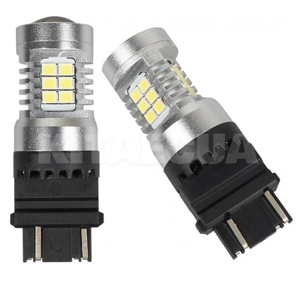 Світлодіодна лампа E21 12V P27W 5500K (компл.) AMS (41251)