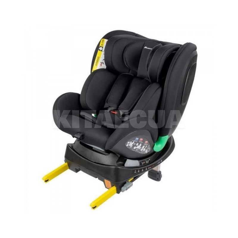Автокрісло дитяче EVOLVEFIX+ i-Size 0-36 кг чорне Bebe Confort (8105460210) - 7