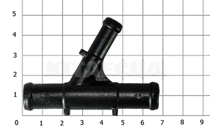 Трійник системи охолодження ОРИГИНАЛ на TIGGO 1.6-1.8 (A11-1303615) - 3