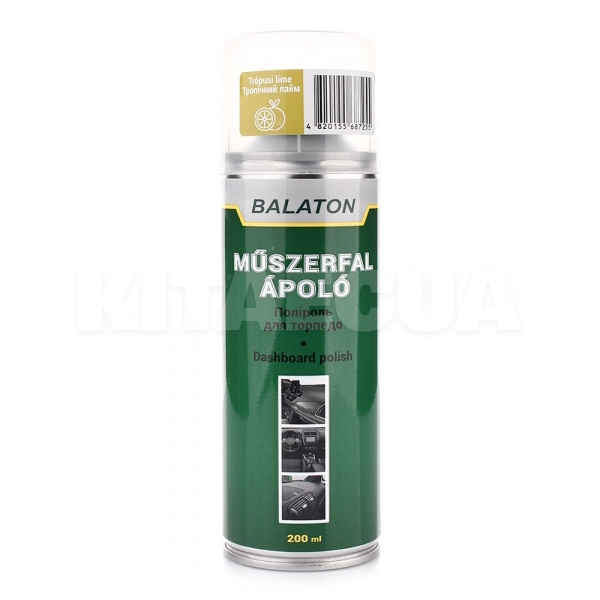 Поліроль для пластику "тропічний лайм" 200мл BALATON (150206)