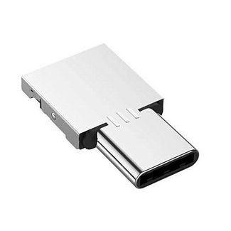 Переходник USB - Type-C AC-045 серебряный XoKo