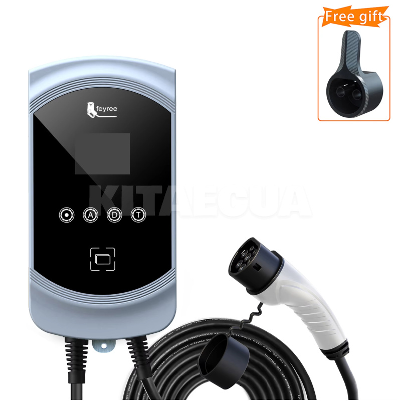 Зарядка для электромобиля Type 2 11 кВт 16A 3-фазы Gemini Wi-Fi FEYREE (FY11-16-3PH-TP2-CS-GEM-PRO)