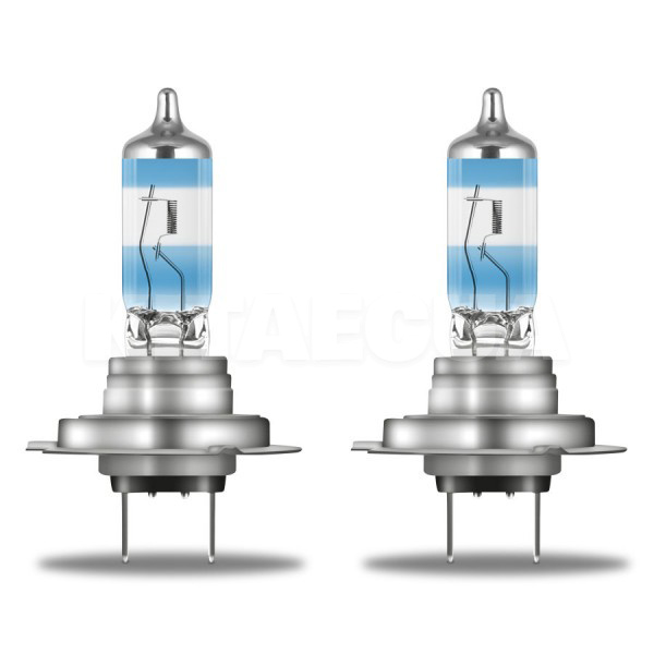 Галогенні лампи H7 55W 12V Night Breaker +200% комплект Osram (OS 64210NB200-HCB) - 2