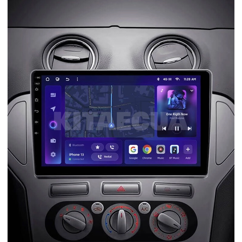 Штатна магнітола MOSS M2 4+32 Gb 10" Ford Mondeo 4 2006-2010 AMS (49597) - 2