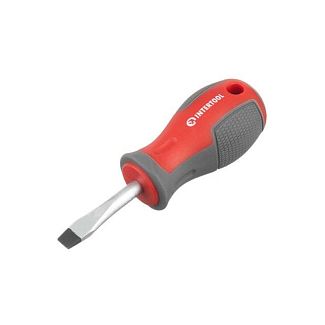 Отвертка шлицевая SL6 х 38мм CR-V Intertool