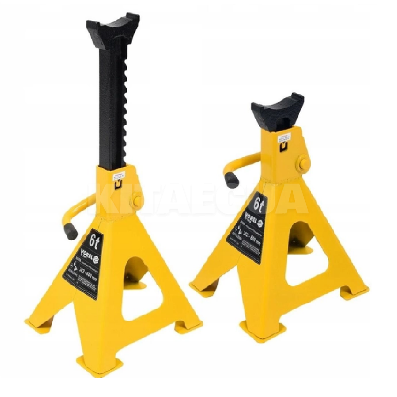 Підставки під машину 6т 382-600 мм (комплект) VOREL (80309)