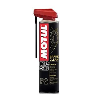 Очиститель-обезжириватель 400мл P2 Brake Clean MOTUL