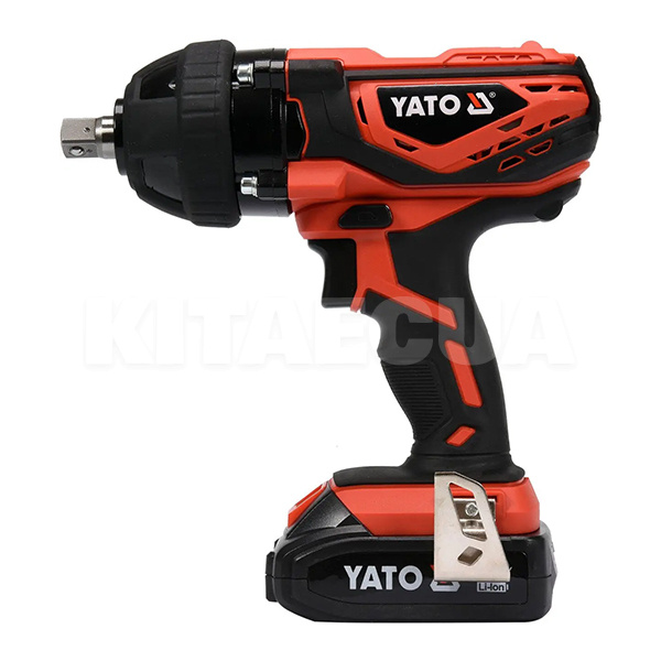 Гайковерт аккумуляторный ударный 2-Ач 300 Нм YATO (YT-82804) - 4